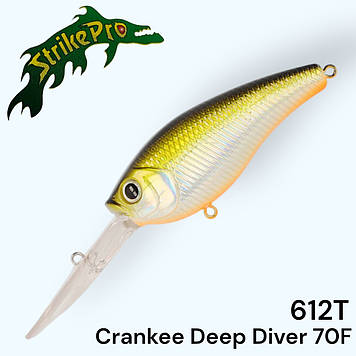 Воблер Strike Pro Crankee Deep Diver 70F 612T