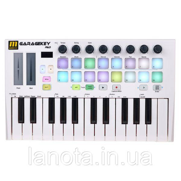 MIDI-клавиатура Miditech Garagekey PAD - фото 5 - id-p2009017602