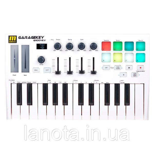 MIDI-клавиатура Miditech Garagekey Groove II - фото 5 - id-p2009017603