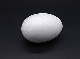 Заготовки яйця під розмальовку з пінопласту для створення іграшок крашанка 100 мм
