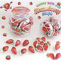 Желе Полуниця банка Strawberry 10 гр 30 шт