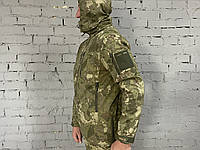 Чоловіча тактична куртка на флісі Мультикам Combat Туреччина, розмір 3XL, матеріал стійкий до вітру і води