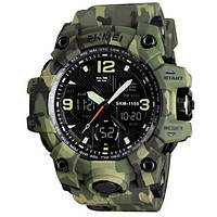 Часы наручные 1155BCMGN SKMEI, GREEN CAMO