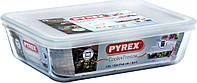 Форма  для запікання та заморозки  з кришкою  2.6 л 25х19x8 см Pyrex Cook & Freez ( 243 P000 )