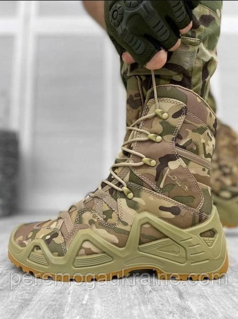 Черевики Lowa ZEPHYR GTX Hi TF Gore - Tex тактичні мультикам 46