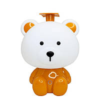 Ночник детский Медведь сетевой, питание от USB оранжевый, MEGAZayka, 1406оранж
