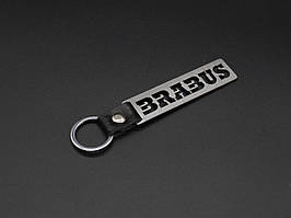 Брелок металевий. Brabus. 10х2,5см