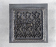 Дверцята прочисна чавунна "Тюльпан" знімна без петель, сажетруска 160х160 ОПТ