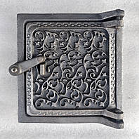 Дверцята чавунна 150х155 пічна Голандія, сажотруска, сажечистка, оглядова