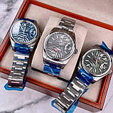 Механічний з автопідзаводом годинник для дайвінгу (20 АТМ) Pagani Design PD-1715 Silver-Green, фото 5