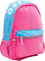 Рюкзак для подростков YES Oxford, розовый, 31.5*15*48.5см, 552834