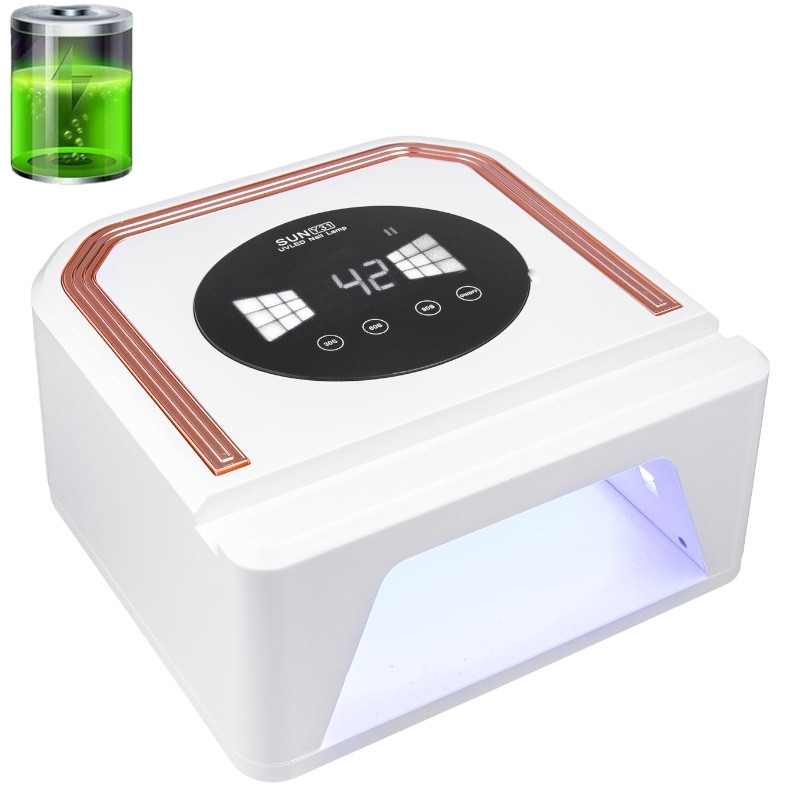 Бездротова лампа UV/LED SUN Y31 248 Вт. з акумулятором (повір банк) для манікюру