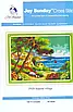 Набір для вишивання за нанесеною на канву схемою "Seaside village ".AIDA 14CT printed , 36*29 см, фото 3