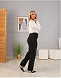 Штани жіночі класичні "Ребекка" чорного кольору з утепленням розміри від 48 до 60, фото 6