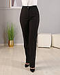 Штани жіночі класичні "Ребекка" чорного кольору з утепленням розміри від 48 до 60, фото 7