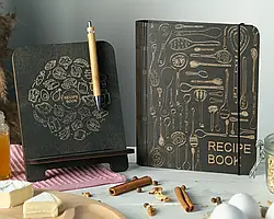 Книга для записів кулінарних рецептів "Recipe book" А4 31х23см