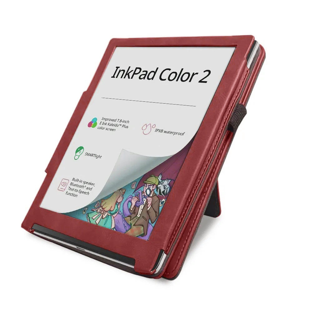 обложка для Покетбук Инк Пад Колор 2 743С червона обложка на покетбук 743С червона