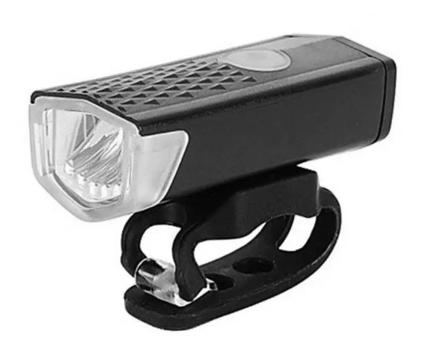 Вело фара Raypal RPL-2255 велосипедний акумуляторний водонепроникний ліхтар USB 300 Lumens 800 mAh