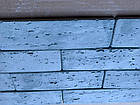 Форма для декоративного каменю і плитки "Цегла Травертин" на 10 різних плиток, ґумова, фото 5