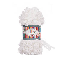Alize Puffy Fine( Пуффі файн) - 55 білий
