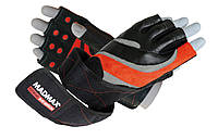 Перчатки для фитнеса MadMax MFG-568 Extreme 2nd edition Black/Red M