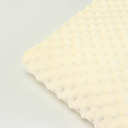 Плюш minky кремового кольору 100*80