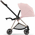 Cybex Mios 4.0 коляска 2 в 1 Peach Pink шасі Rosegold, фото 6