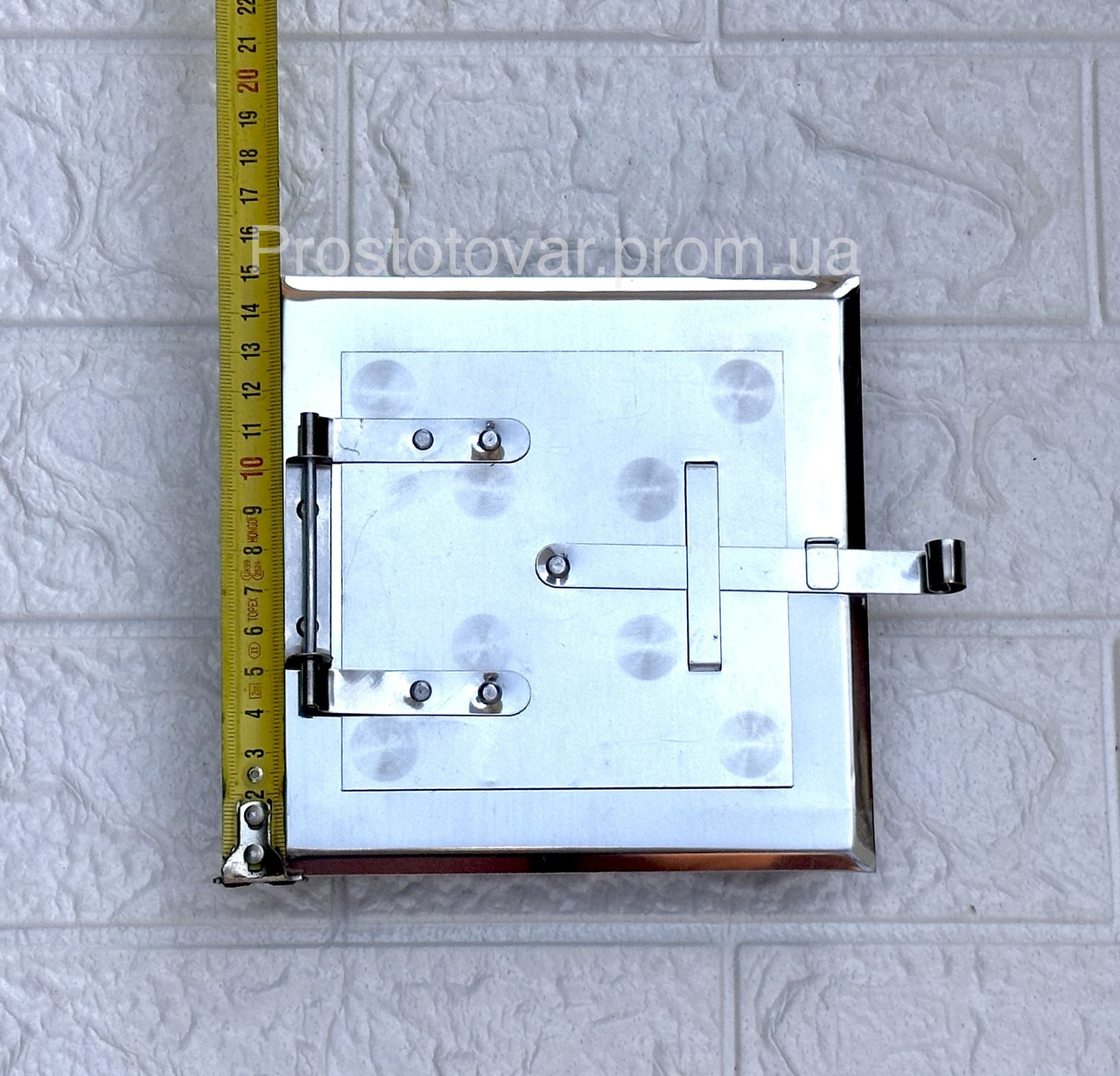 Дверцята прочисна 150х150 нержавіюча сталь. Сажотруска - фото 1 - id-p2009067025