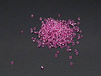 Рожевий Бісер для прикрас №12/0 2.3мм. 100г/уп. Круглий Прозорий Для рукоділля та декупажу