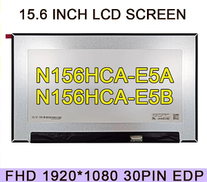 Матриця для ноутбука 15.6 Led Slim IPS FHD 1920x1080 30pin edp (електроніка на матриці) NE156FHM-N4X нов