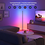 Світильник підлоговий розумний Govee H6076 RGBICW Smart Corner Floor Lamp Чорний (H6076), фото 6