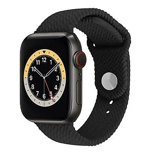 Ремінець BPNK Braided Loop Black для Apple Watch  45mm | 44mm | 42mm