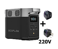 Зарядная станция EcoFlow Delta 2 (1024Wh) мощностью 2400W (1800W)