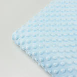 Плюш Minky блакитного кольору м-12, фото 5