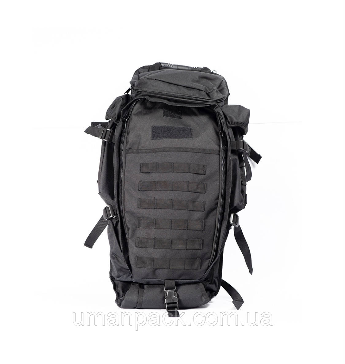 Рюкзак тактичний 70 л. Чорний.