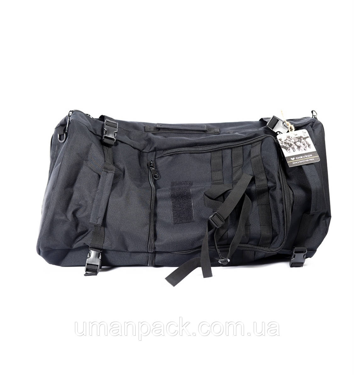 Рюкзак тактичний 60 л. Чорний.