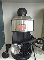 Кофеварка Rainberg RB-8111, рожковая Espresso с капучинатором, 2200W, кофемашина.