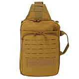 Сумка-слінг тактична однолямкова SILVER KNIGHT YF-273 (33x23x10 см) 8 л, фото 2