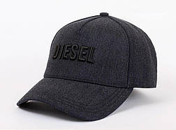 Чоловіча тепла зимова кепка бейсболка в 57 розмірі