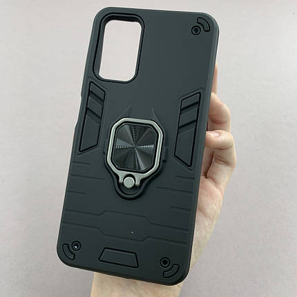 Чохол для Xiaomi Redmi 9T протиударний із підставкою чохол на телефон сяомі редмі 9т чорний q4l, фото 1
