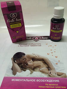FORTE LOVE - Жіночий збудник зі швидким ефектом (Форте Лав) - ОРИГІНАЛ