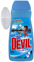 Подвесной гель для унитаза Dr.Devil 3 в 1 Полярная вода 400 мл (8595025806048)