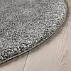 Килим з коротким ворсом, середній сірий, 130 см STOENSE (504.268.40) IKEA, фото 3