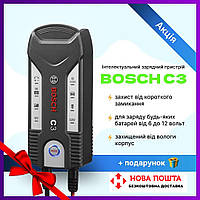 Автоматическая зарядка для аккумуляторов C3 BOSCH 6V/12V автоматическое зарядное устройство для аккумуляторов