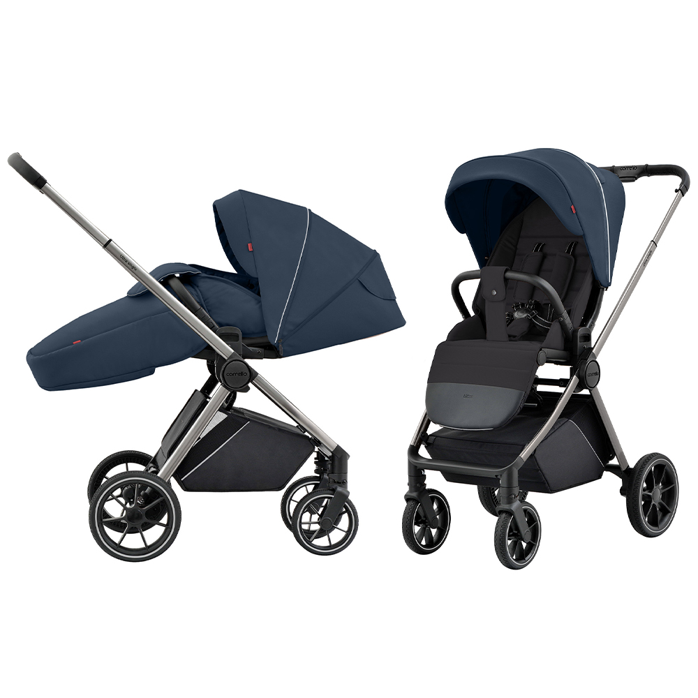 Коляска прогулянкова, візочок Carrello Ultra CRL-5525 Horizon Blue, синя, Карелло Ультра, до 22 кг