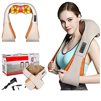 Универсальный электрический массажер для шеи Electric Massager 220+12 WT