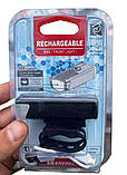 Велофара Raypal RPL-2255 велосипедний акумуляторний водонепроникний ліхтар USB 300 Lumens 800 mAh, фото 6