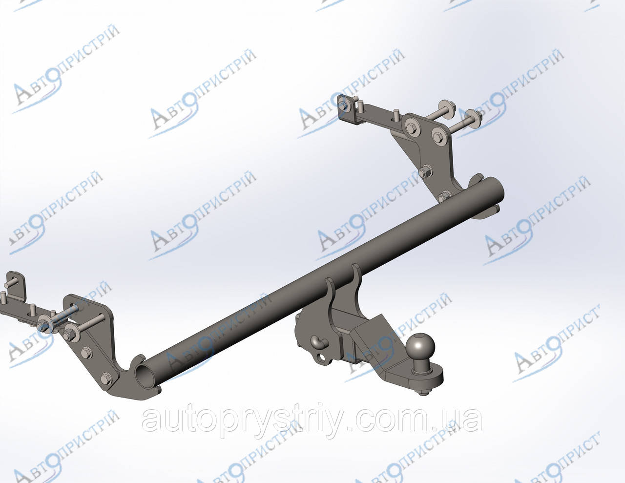 Фаркоп - Mitsubishi ASX Кросовер (2010--) вставка під квадрат