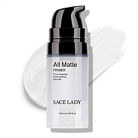 Праймер для лица выравнивающий Sace Lady All Matte Primer, матирующий, 12 мл