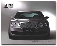 Коврик для мышки Pod Mыshku Bentley (24х19см) пластик (TV)